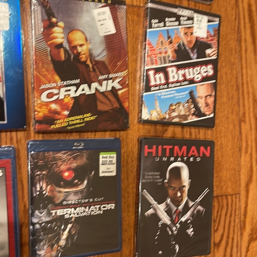 Set of 9 brand new sealed DVD’s and Blue Rays- great movies! - Picture 3 of 5